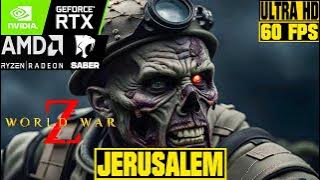 Zombie attack on Jerusalem ▶ World War Z [FULL GAME JERUSALEM] No Commentary