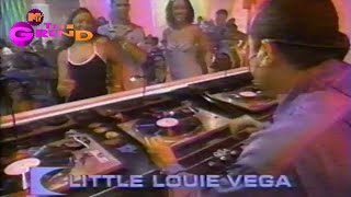 Louie Vega - Live on MTV Grind in 1997 (House Music History!!)