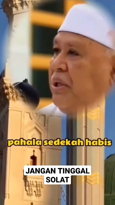 Sebarkan kebaikan, jangan tinggalkan solat #solat #ustazhassandin #fypシ
