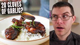 Pro Chef Reacts.. To Joshua Weissman AUTHENTIC Chicken Adobo