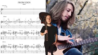 Hozier - From Eden GUITAR COVER + PLAY ALONG TAB + SCORE