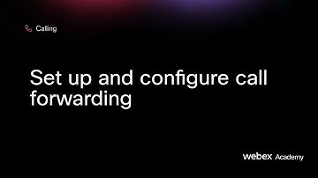 Set up and configure call forwarding