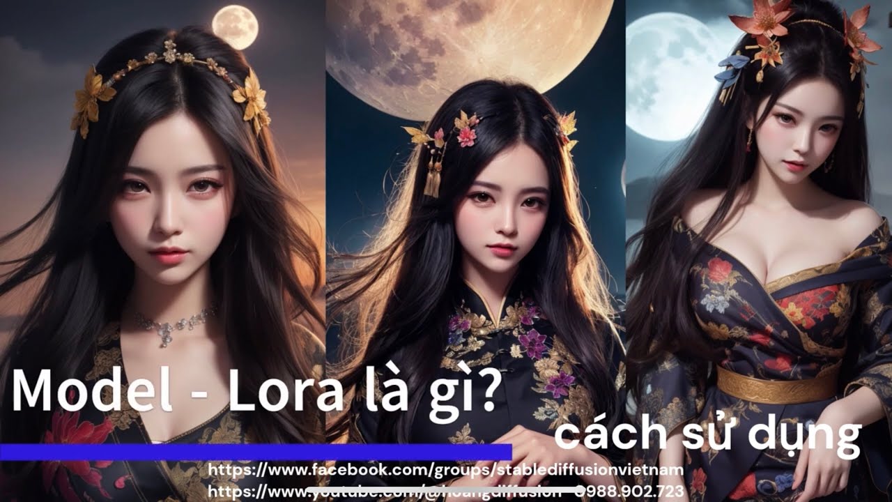 HƯỚNG DẪN SỬ DỤNG STABLE DIFFUSION Model & Lora Là Gì ! Cách Download ...