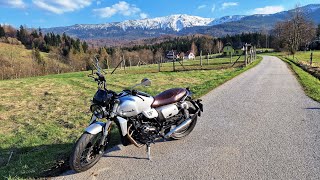 Jadę pod Babią Górę - Junak SR 400 aka Zongshen Cyclone RE3 Trip