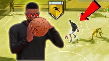 MY PURE POINT FORWARD IS A DEMIGOD.. best iso dribble god build nba 2k19