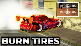How To Burn Your Tires In Car Parking Multiplayer screenshot 3