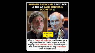 Amitabh Bachchan Once Asked For A Job #shorts #trending #viral #Positive Thoughts channel