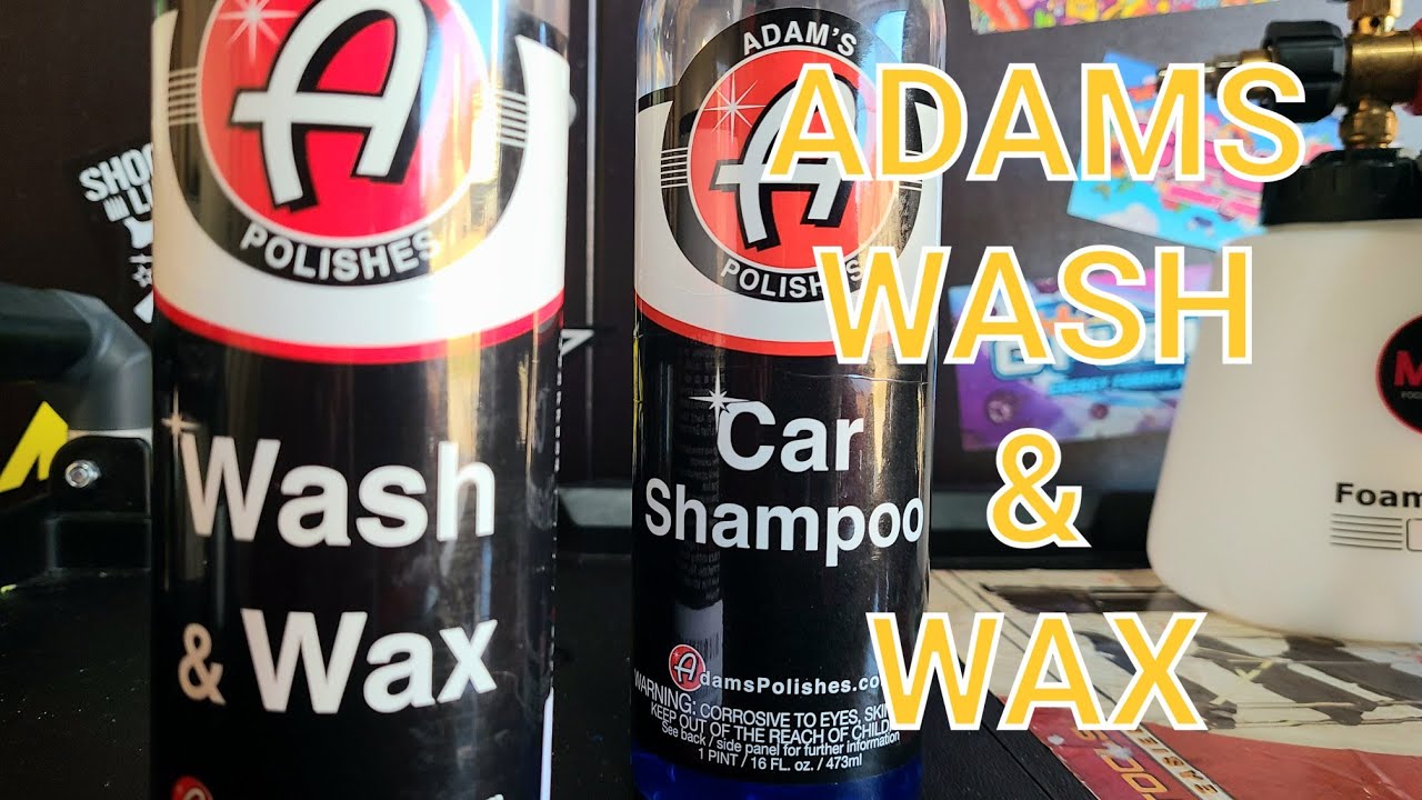 Adam's 4th of July 2022 Car Shampoo With Carnauba Beads