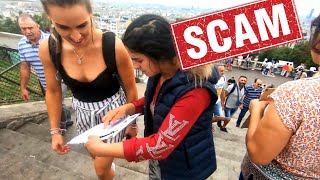 SCAMMED!  Avoiding this Charity SCAM in Paris!