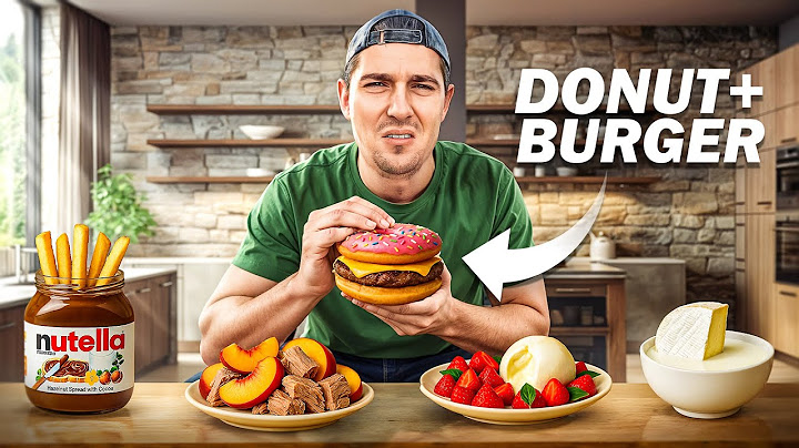 JE GOÛTE VOS PIRES MÉLANGES D'ALIMENTS (Frites et Nutella ??)