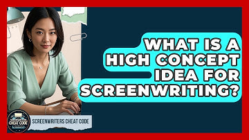 What Is A High Concept Idea For Screenwriting? - Screenwriter