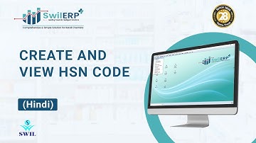 How to Create and View HSN Code in SwilERP Pharmacy