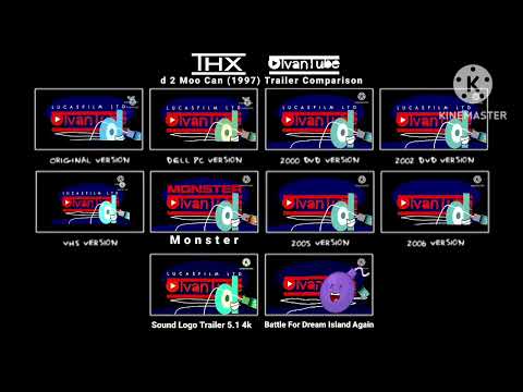 THX Ivan Tube d 2 Moo Can (1997) Trailer Comparison #TheCra5yCartoons#