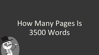 Exclusive How many pages is 3500 words Details