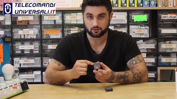 Come copiare un telecondo BFT Rolling code con un radiocomando HR MUlti 2