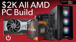 $2,000 All AMD Live PC Build w/ Radeon RX 6700 XT, Ryzen 7 5800X Lian Li Lancool II