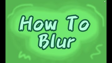 How To Blur - Artflow Tutorial For Beginners!!