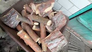 POV: Stacking Firewood Like a Machine | Pure Satisfying Work