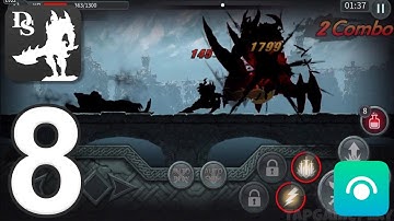 Dark Sword - Gameplay Walkthrough Part 8 - Frozen Nordwand: Stages 1-10 (iOS, Android)