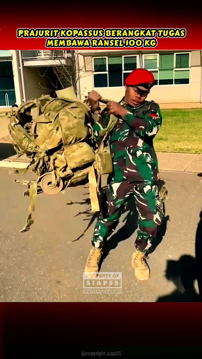 MAU HERAN TAPI INI KOPASSUS #hantu_rimba #komando #kopassus #siap55 #shorts
