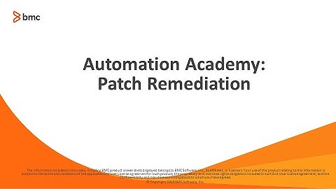 BSA: Patch Remediation