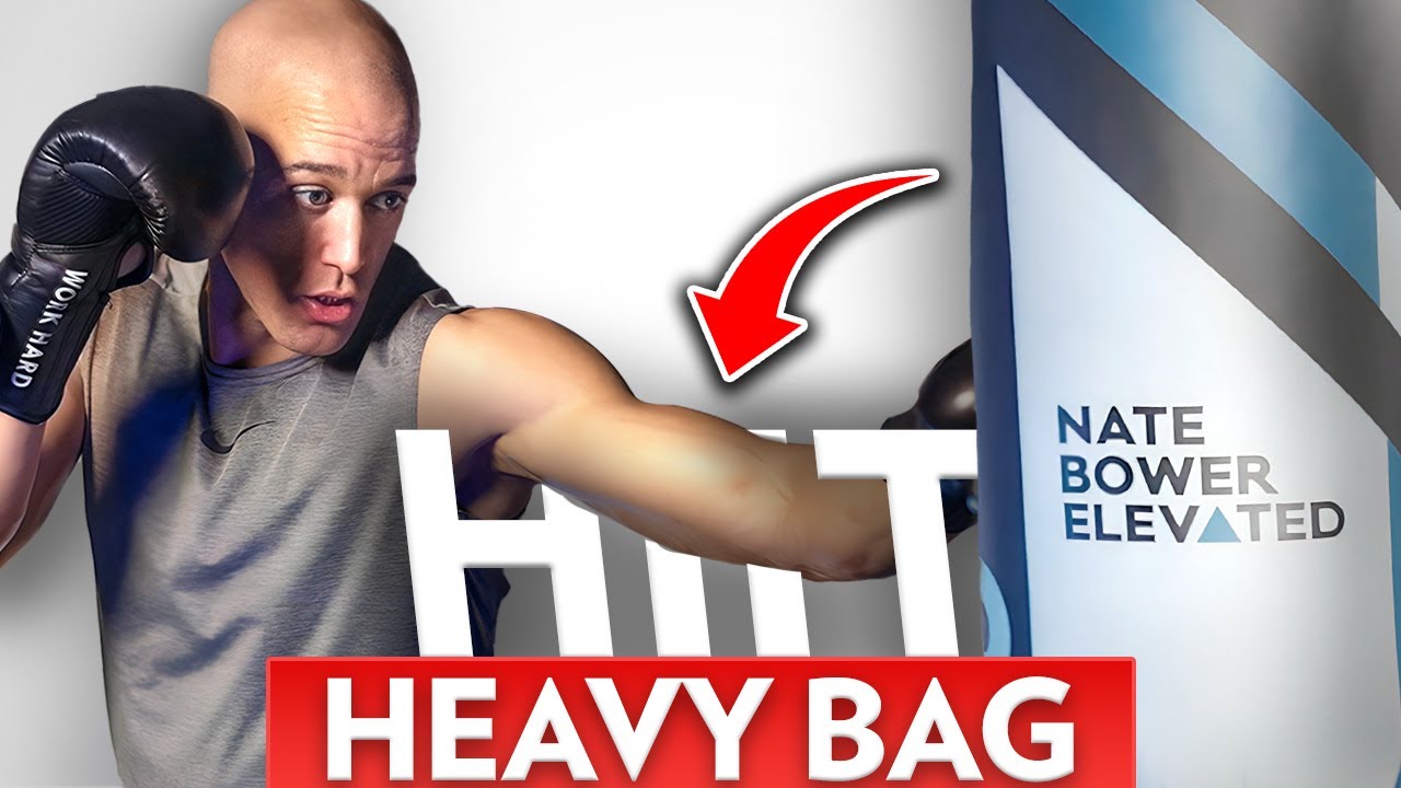 20 Minute Beginner Heavy Bag HIIT Workout To Burn Fat Faster YouTube
