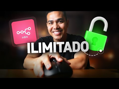 Use o N8N ILIMITADO com apenas um click