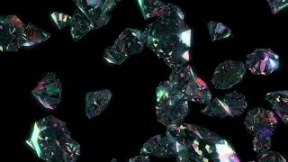 Diamond Rain Loop Stock Motion Graphics