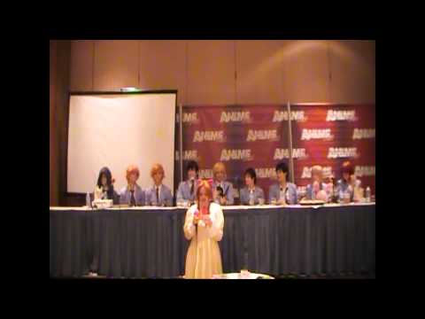 Ouran High School Host Club Q&A - Animefest 2014