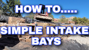 How to make a FAST and PERFECT AQUASCAPE intake bay