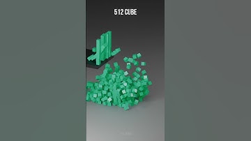 Insane 3D Cube Madness! 20,000 Cubes Sliding Off a Moving Platform in Blender