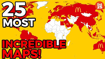 25 Maps That Will Change The Way You See The World