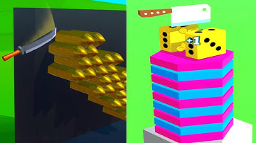 Slice All vs Slicer Knife - Very Satisfying and Relaxing ASMR Slicing Game