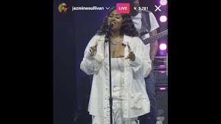 Jazmine Sullivan Instagram Live Concert in Philly