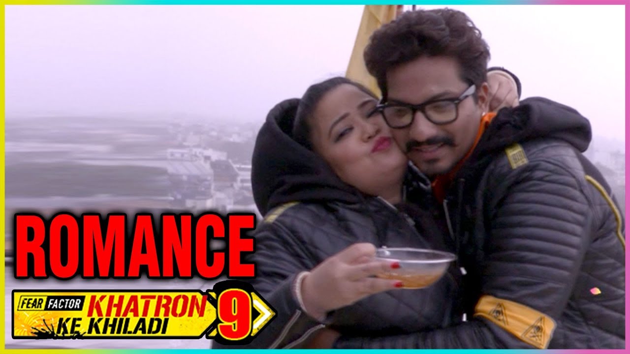 Bharti Singh & Harsh Limbachiyaa ROMANCE Before Stunt | Khatron Ke Khiladi Season 9