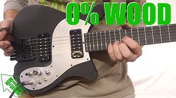 Aluminum & Richlite Headless Guitar - Full Build - 0% Wood #4