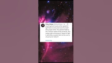 The Speed Of Light aka The Speed of Causality....