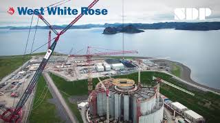 Trades Nl West White Rose Project Concrete Gravity Structure Construction Time-Lapse
