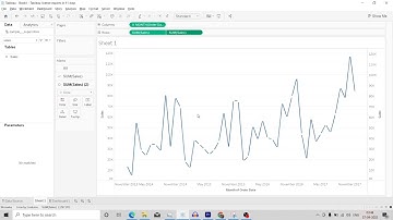 Trick - Dash Line / Dotted Line In Tableau