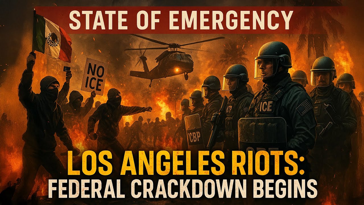 Los Angeles RIOTS Erupt Over ICE Raids | Trump Sends National Guard ...