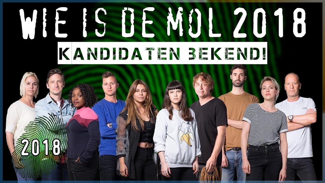 Afbeeldingsresultaat voor wie is de mol 2018