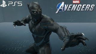 Marvel's Avengers - Black Panther Gameplay 4K 60FPS (PlayStation 5)