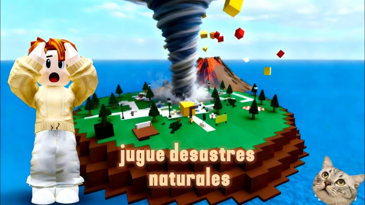 Jugue desastres naturales fue medio raro 🫠🙃😃