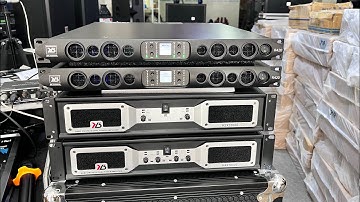 Main đẩy 4 kênh x 2000W nguồn xung class D RuBy R420 chơi nguyên dàn loa sự kiện