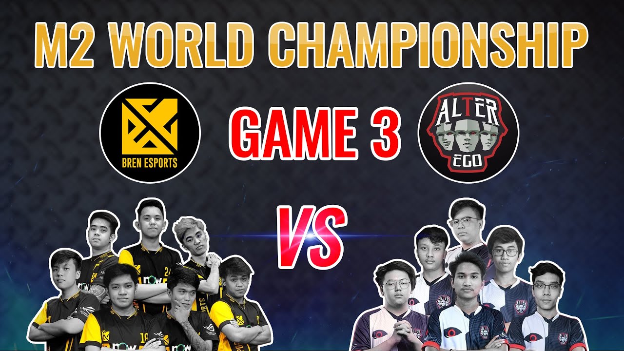 BREN vs. ALTER EGO [GAME 3] M2 | Mobile Legends World Championship 2020 | Jan 2021 - English