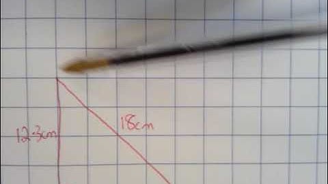 Triangular Prisms and Pythagoras