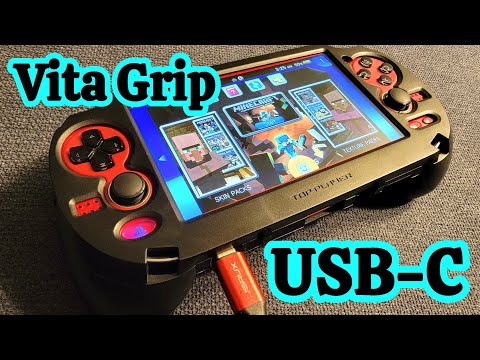 PS Vita Grip USB-C Compatible - Top Player L2 R2 OLED 1000