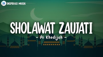 ZAUJATI Cover by AI KHODIJAH x RIDWAN DZARUD (Lirik Arab, Latin, dan Terjemahan)