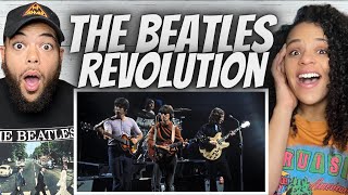 A ROCK SIDE?!| FIRST TIME HEARING The Beatles - Revolution REACTION