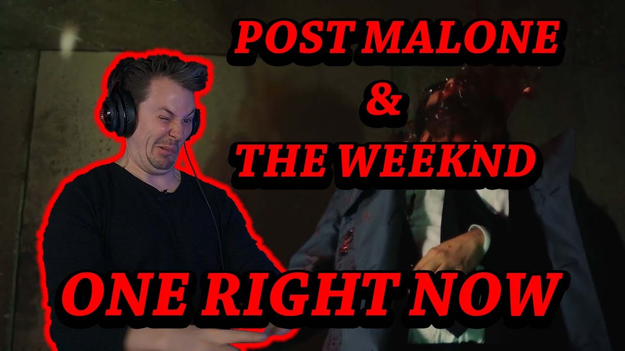 METAL SINGER REACTS | Post Malone and The Weeknd - One Right Now (Official Video) | BLUE SKY THEORY METAL SINGER REACTS | Post Malone and The Weeknd - One Right Now (Official Video) | BLUE SKY THEORY